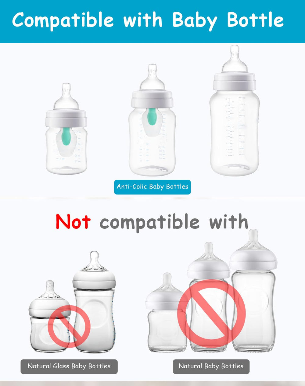 XUNICUTE packaging shows non-affiliation with Philips Avent and offers support