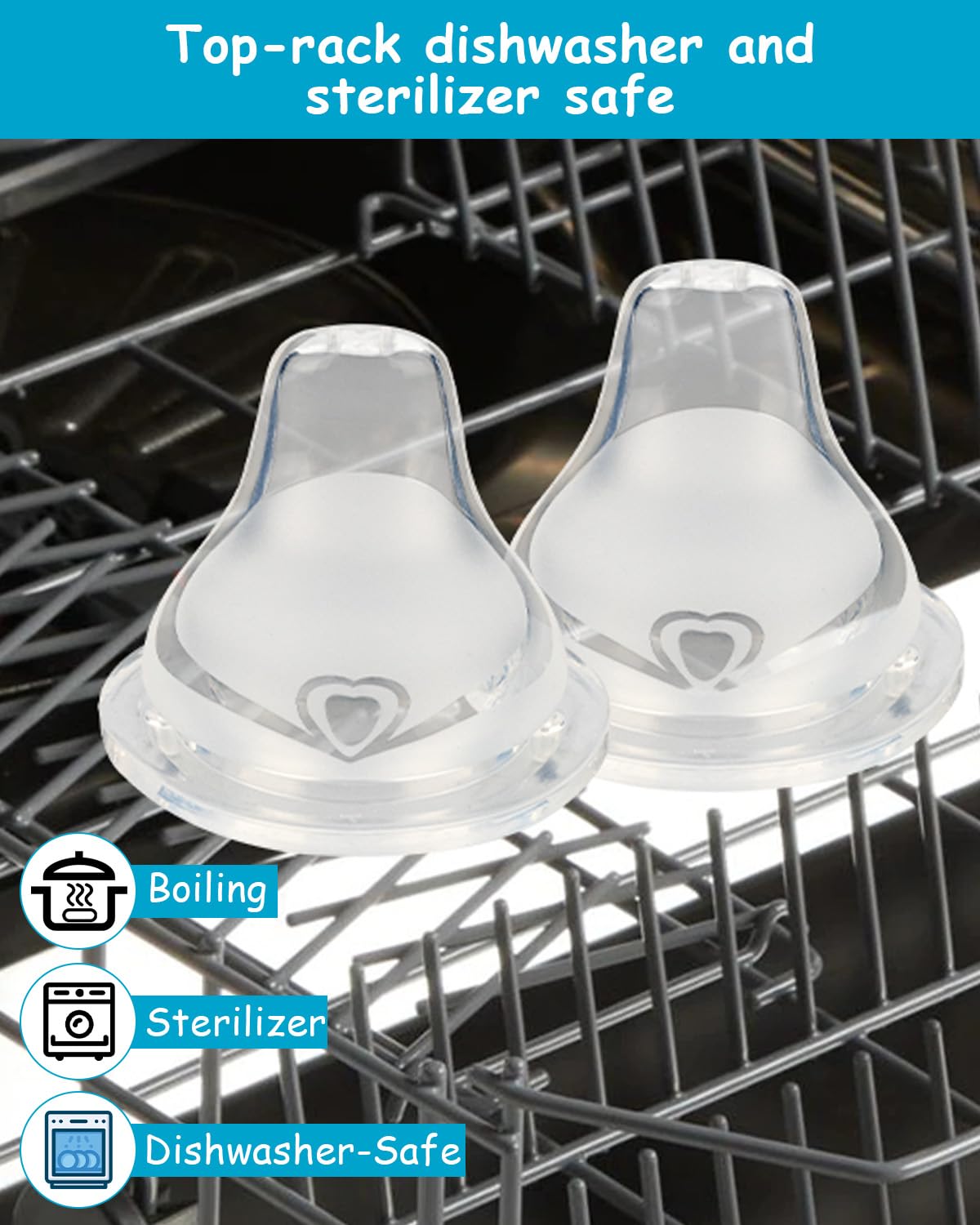 XUNICUTE Nuk Active Learner compatibility closeup confirms fit