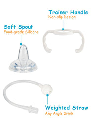 XUNICUTE Food-grade silicone ensures safe, BPA-free materials during baby feeding