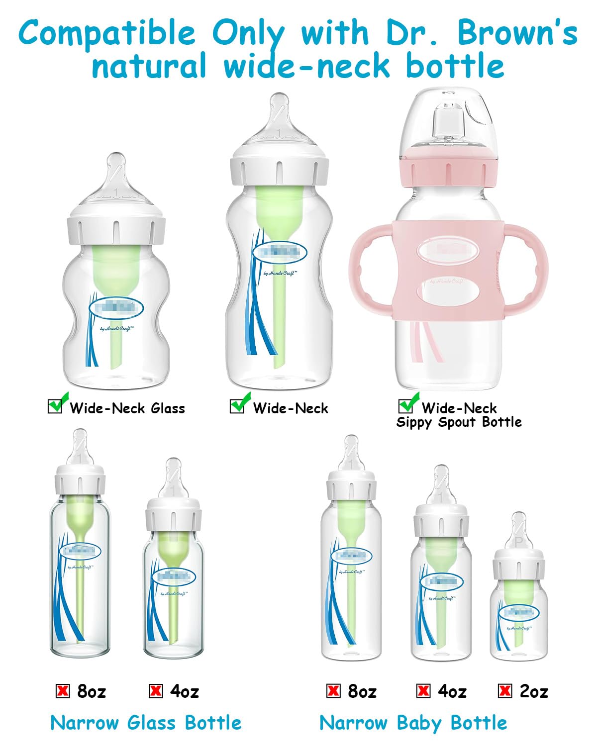 XUNICUTE Sippy bottle handles promote comfortable grip during practice sessions