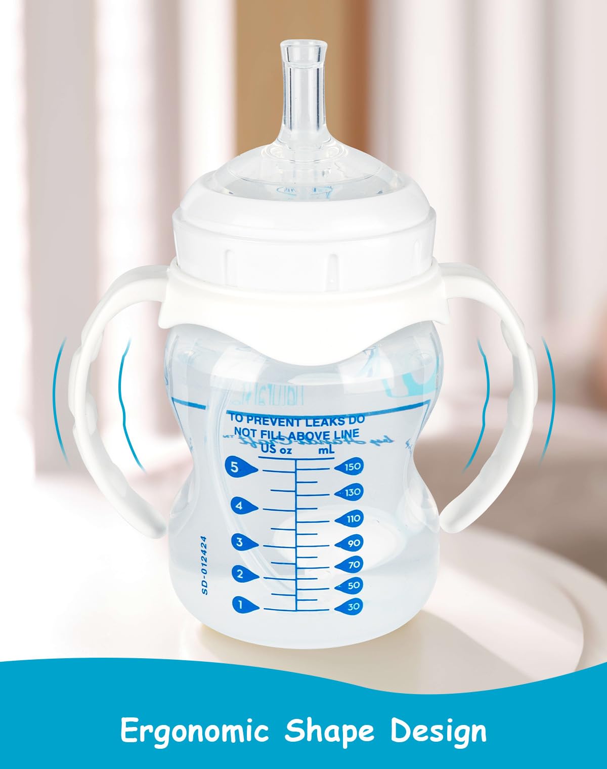 XUNICUTE four-nipple pack image showcases complete transition kit contents