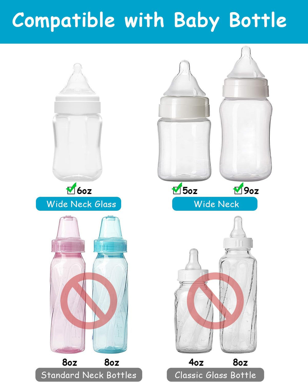 XUNICUTE Sippy Nipple four-pack packaging for busy families