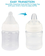 XUNICUTE Sippy Nipple silicone close-up shows safe 100% food-grade material for baby