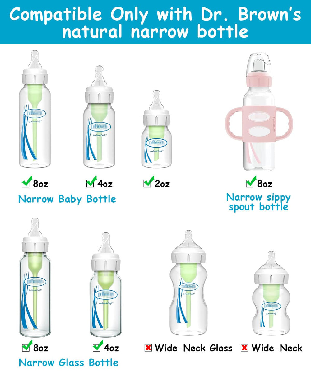 XUNICUTE six-pack nipple bundle keeps you prepared for feeding times