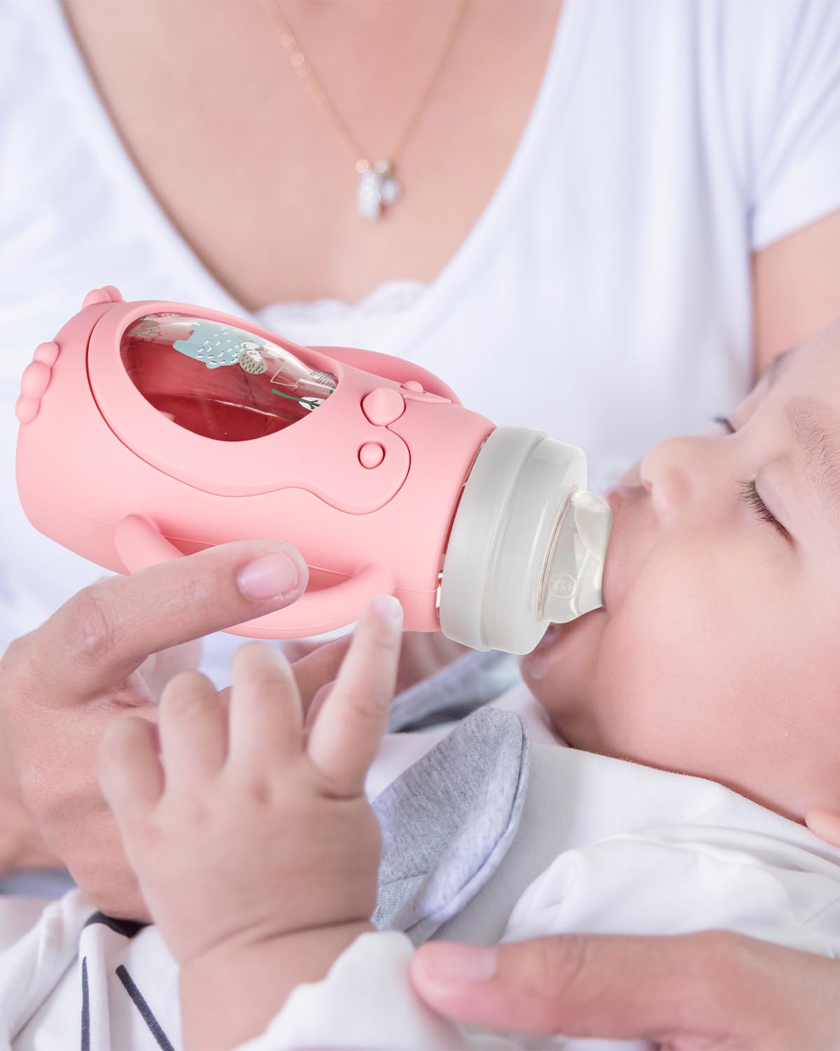 XUNICUTE sleeve milk-level cutout helps monitor levels easily