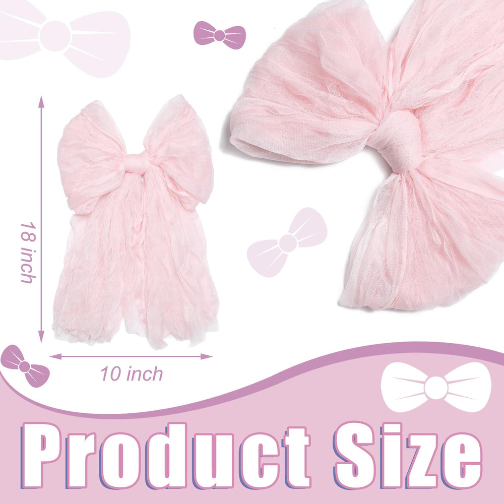 XunYee pink bows 10x18 inches crib decor create cute nursery accents