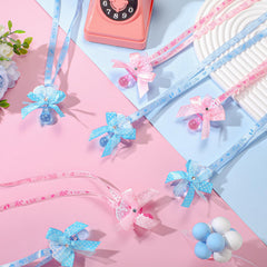 XunYee ready-to-use pacifier necklaces in preassembled packaging