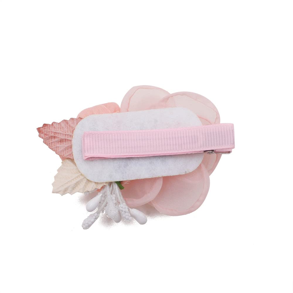 XuoAz baby-hairclip in party-wear styling for coordinated outfits
