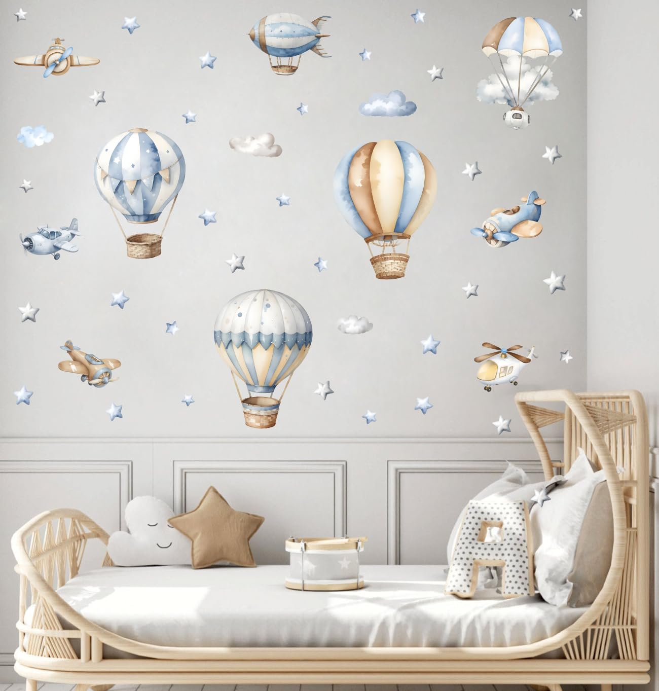XUOIAYNB wall sticker kit includes removable vinyl decals for easy DIY decorating