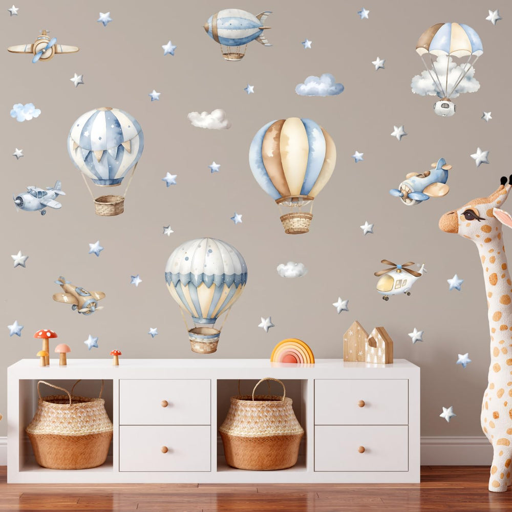 XUOIAYNB watercolor stars wall sticker adds twinkling accents to kid spaces