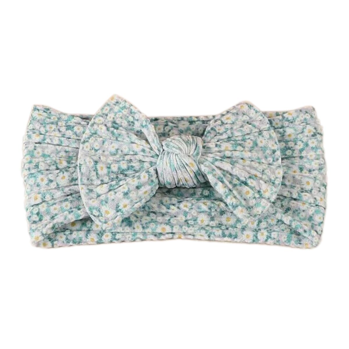 XuoAz baby girls bow flora headband daily-wear versatile accessory