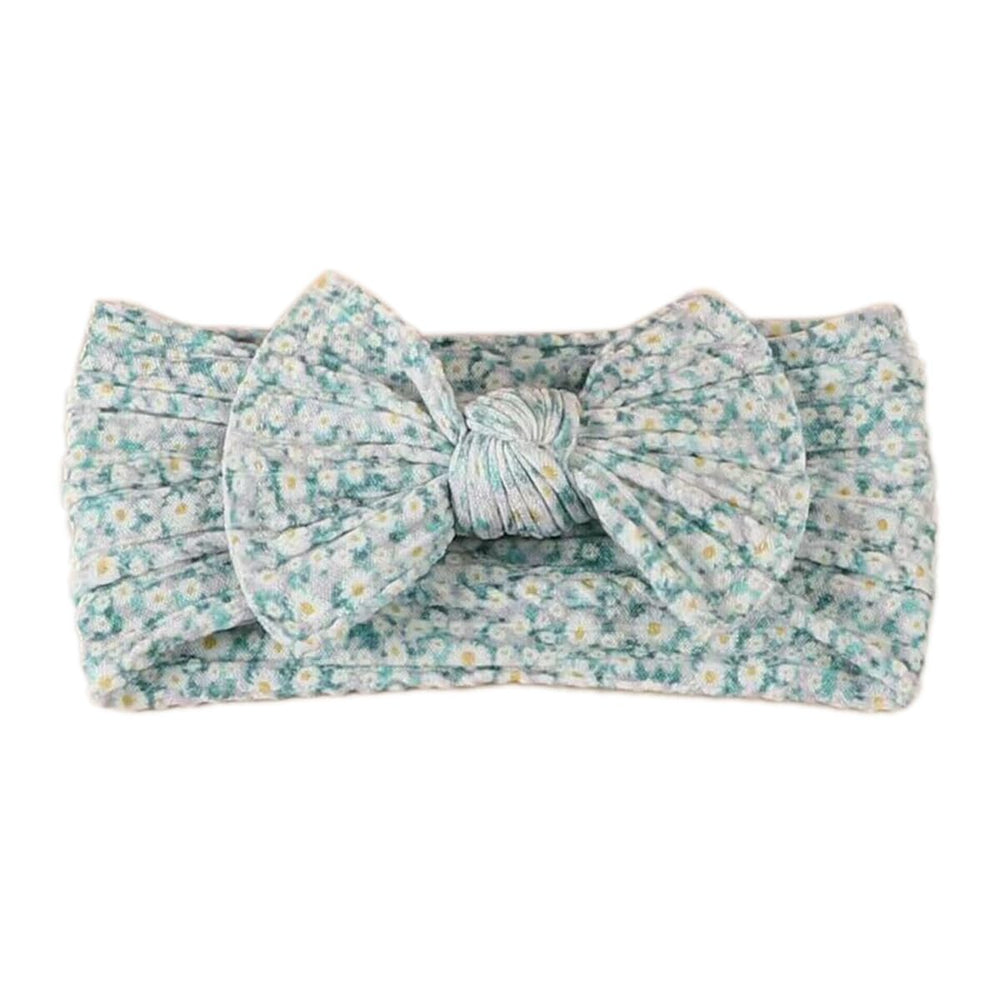XuoAz baby girls bow flora headband daily-wear versatile accessory
