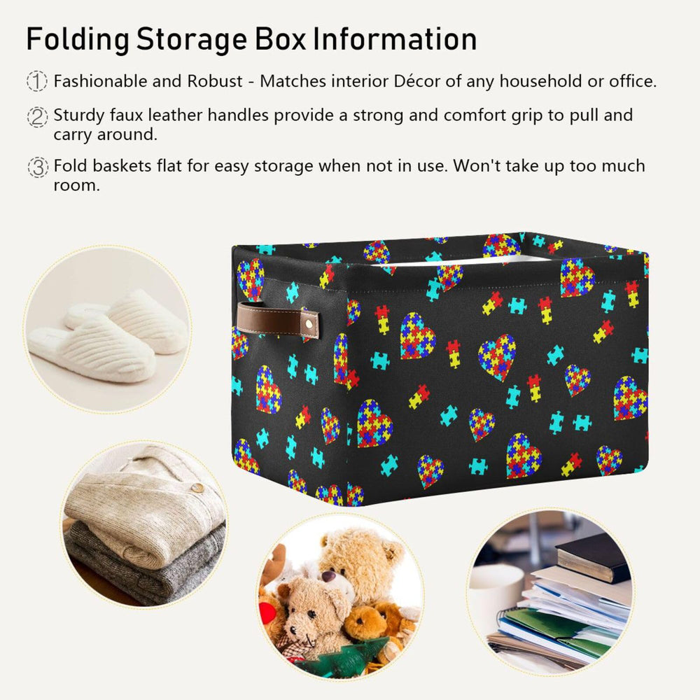 XUWU canvas laundry basket with sturdy handle for quick transport.