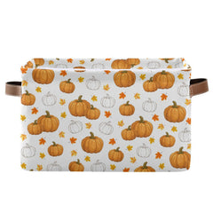 XUWU storage basket with collapsible closure and handles for portable organizing.