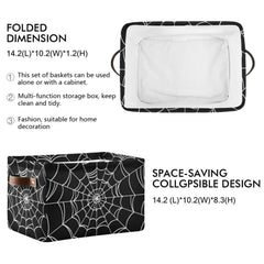 XUWU storage basket leather handles closeup highlighting easy portability