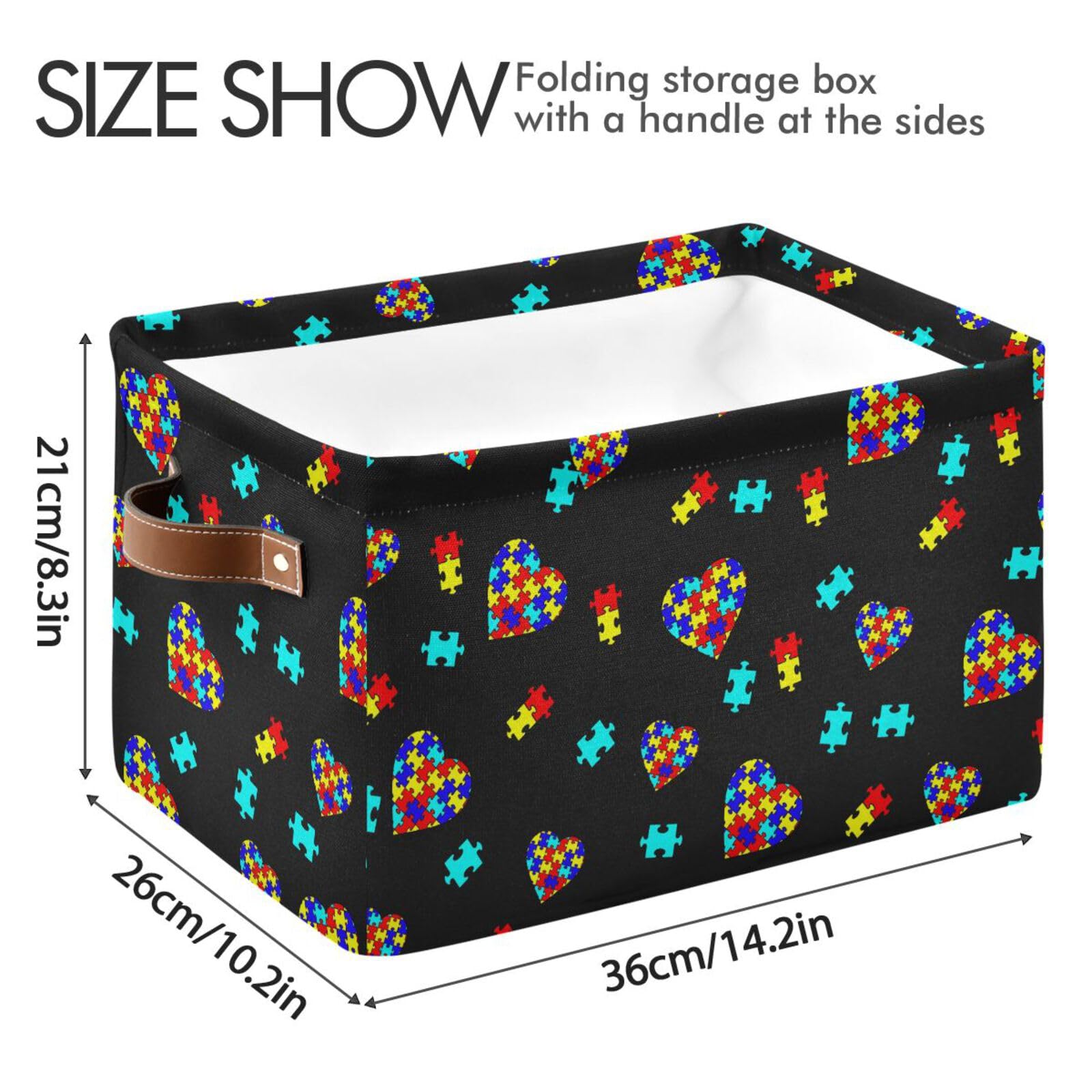 XUWU waterproof-lined storage bin protects contents in damp bathrooms or laundry rooms.