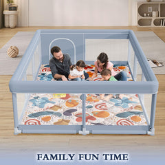 XVISHX skin-friendly fabric keeps babies comfortable during crawls and play.