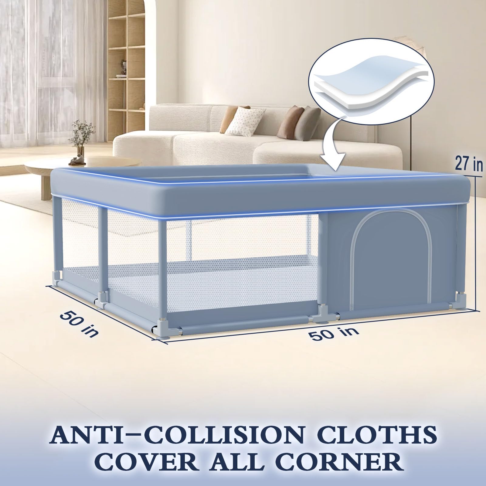 XVISHX stable base with suction cups boosts stability on varied floors.