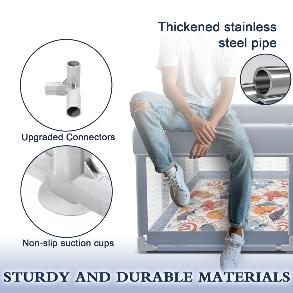 XVISHX safety materials closeup highlights BPA-free frame for peace of mind.