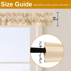 XWZO Sleeve Topper 3-inch pole pocket detail enables easy hanging.