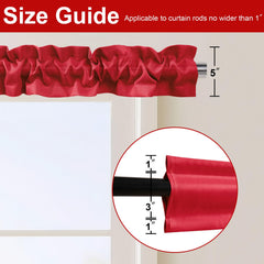 XWZO Sleeve Topper red 58x5 pole-pocket demonstrates universal-fit for most rods.