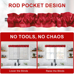 XWZO Sleeve Topper red 58x5 sturdy stitching signals long-lasting use.