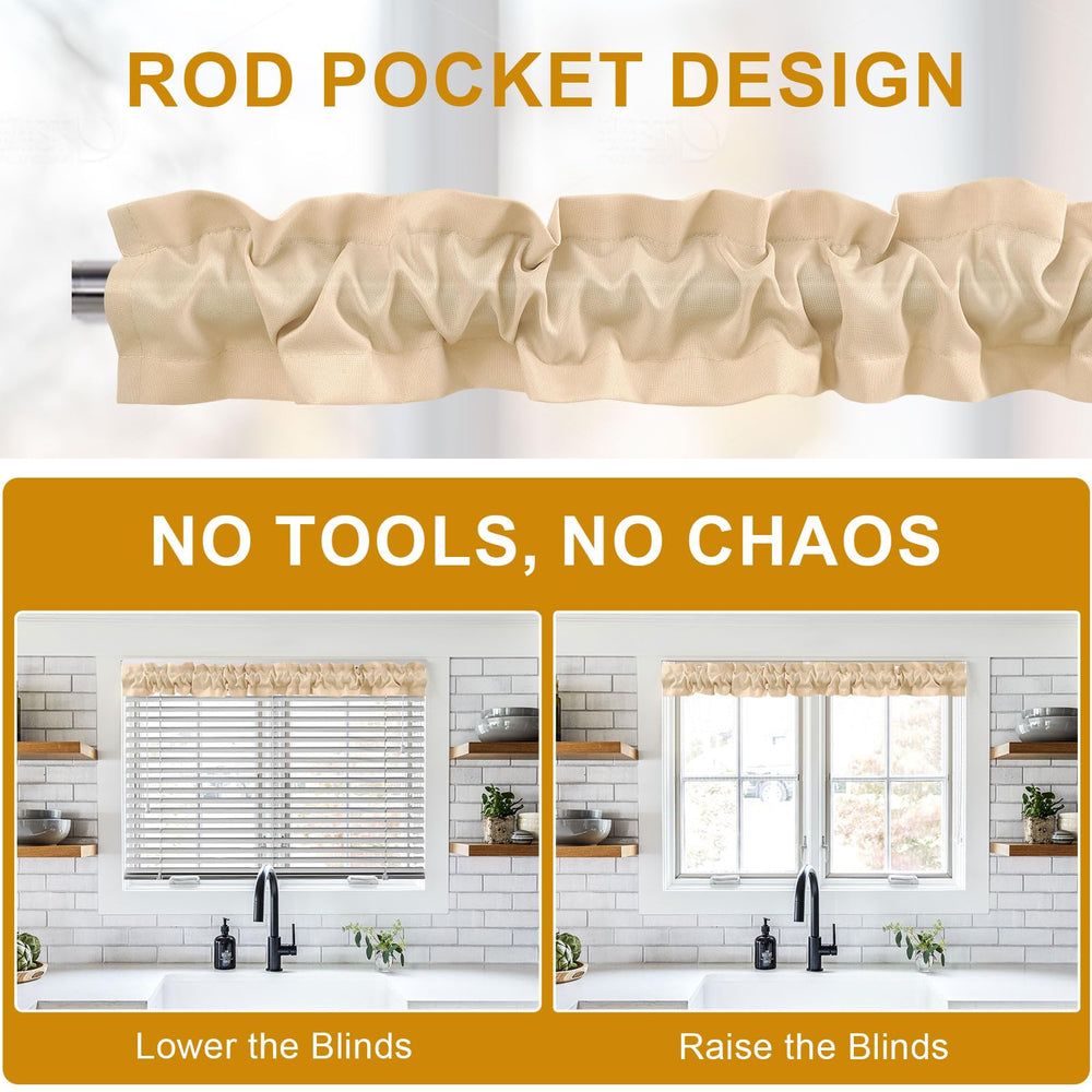 XWZO Sleeve Topper in a window setting ideal for dining or living spaces.