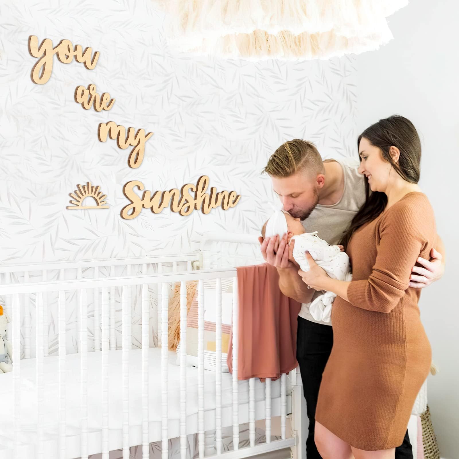 Xylolfsty minimalist boho wall decor enhances nursery or bedroom styling