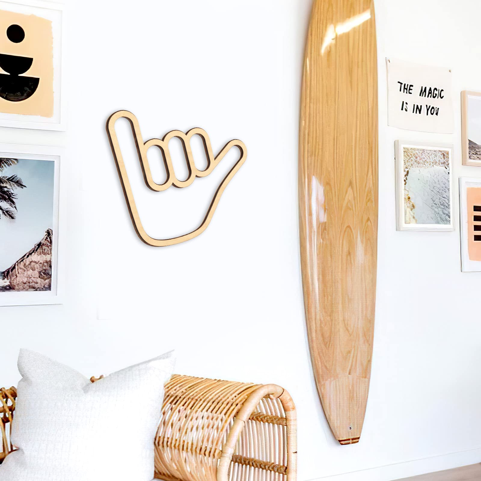Xylolfsty Shaka gift-ready wall decor idea for Hawaii lovers.