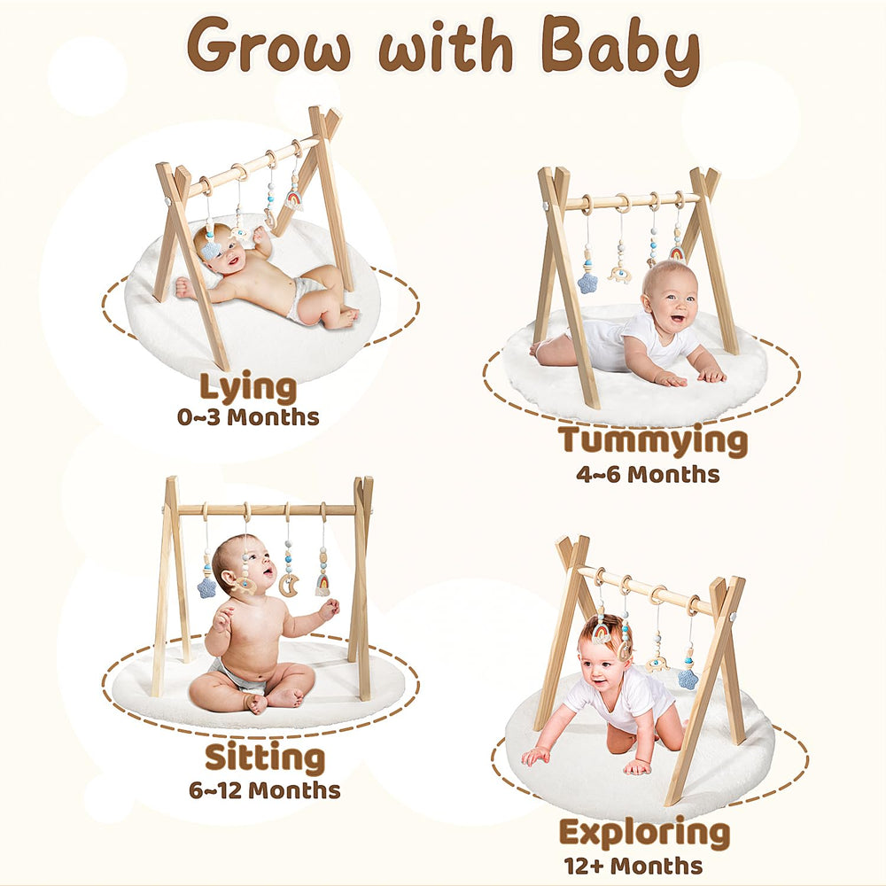 XYMERO neutral nursery-friendly color palette complements any decor.