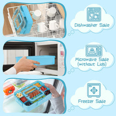 Xyptorix Snack Box BPA-free construction ensures safe snacks for kids