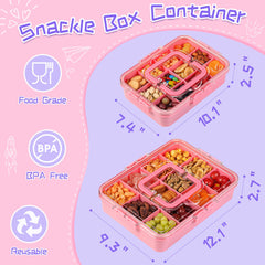 Xyptorix Snack Box dishwasher-safe for quick cleanup after snacks.
