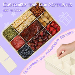 Xyptorix snack box for kids with drop-proof corners for durable travel use.