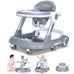 XZV Baby Walker 4-in-1 foldable center with quiet wheels for smooth sessions