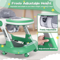 XZV baby walker push mode provides stable support for early steps