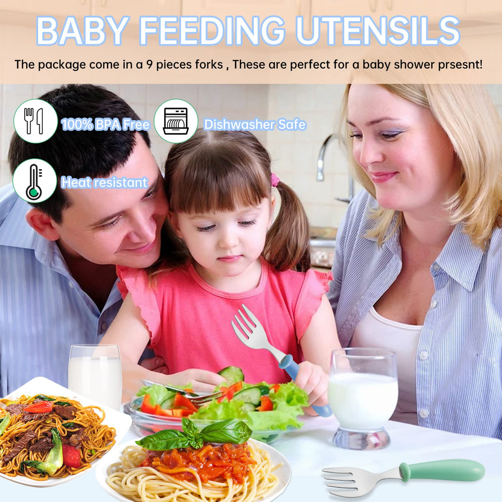 YACAISI utensils are BPA-free, safe-feeding option for toddlers.