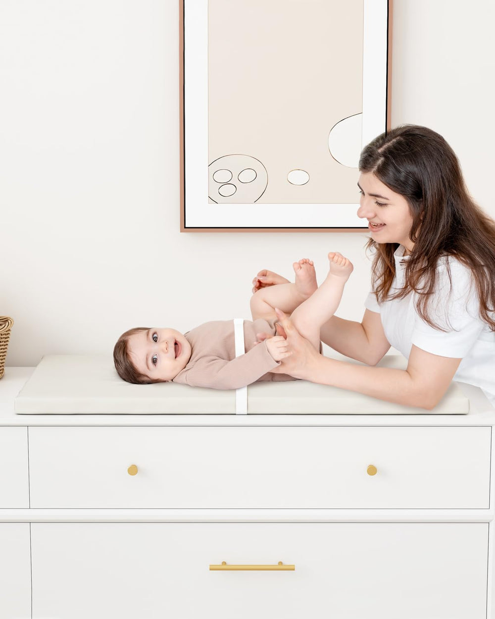 YACODAVO wipeable baby-changing-pad gift-ready packaging suitable for new-parent gifts.