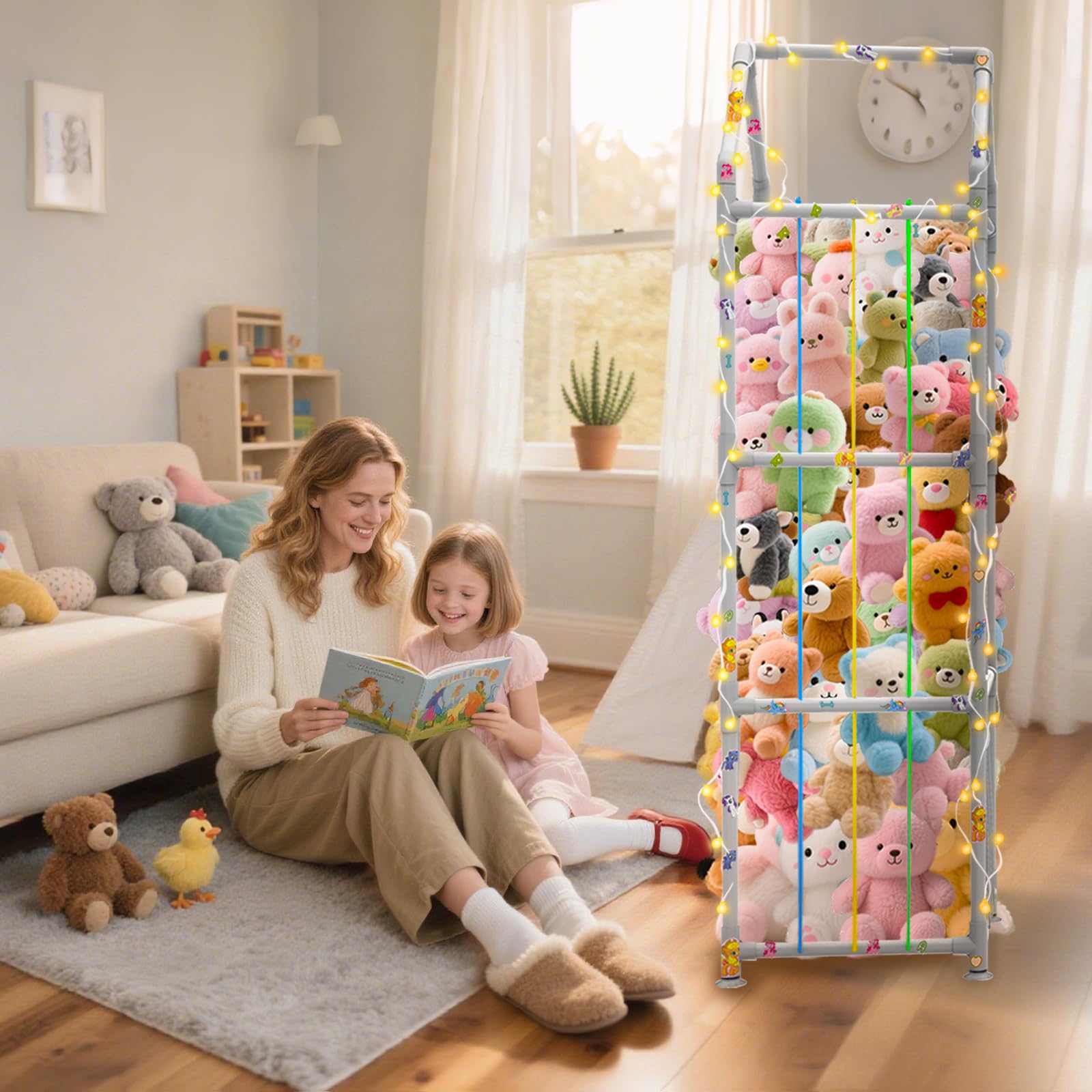 YACONA easy-assembly-tool-free-setup simplifies setup for busy families.