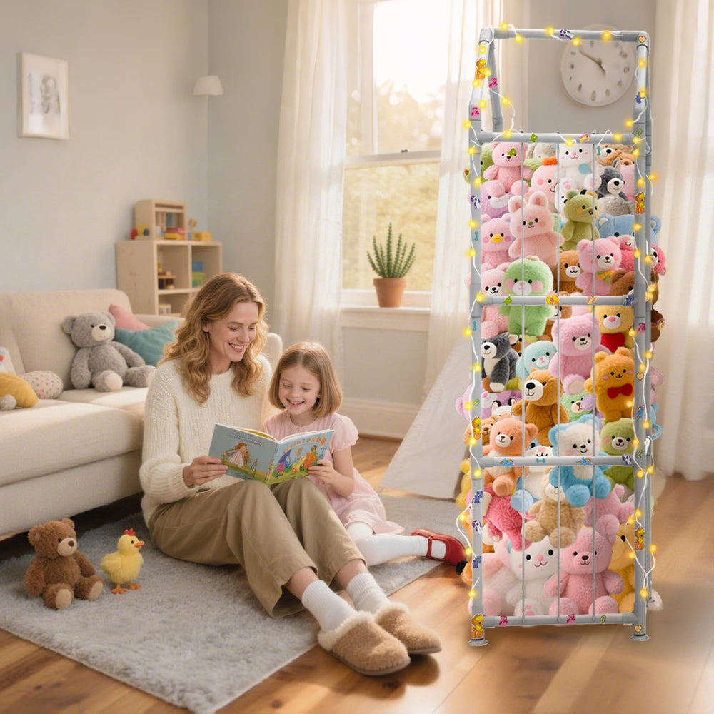 YACONA open-access design lets kids easily access toys.