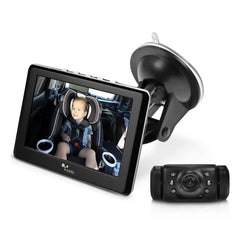 Yada car portable baby monitor display on dash for easy in-car monitoring