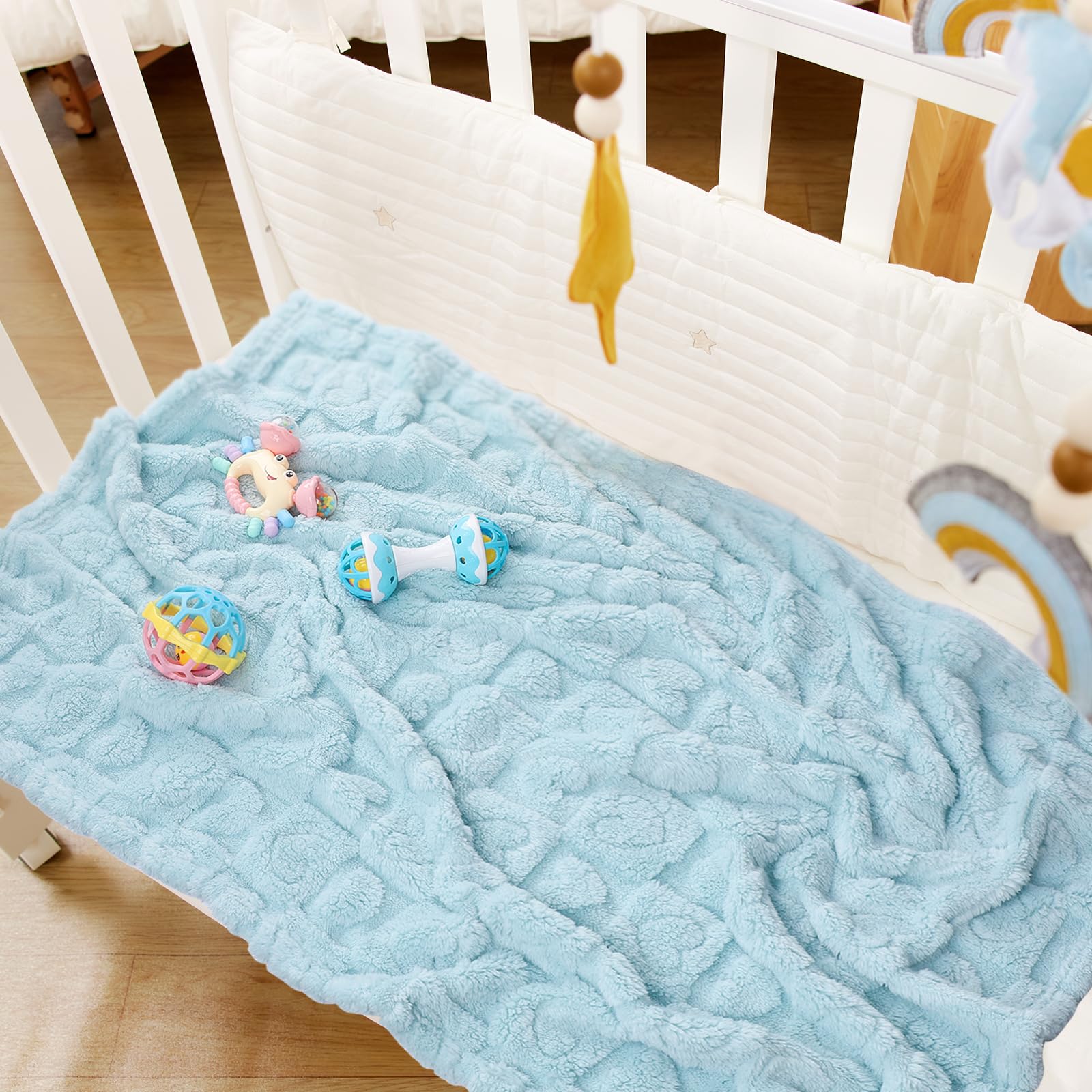 Yagle Mate daycare blanket usage shows compact size ideal for on-the-go naps.