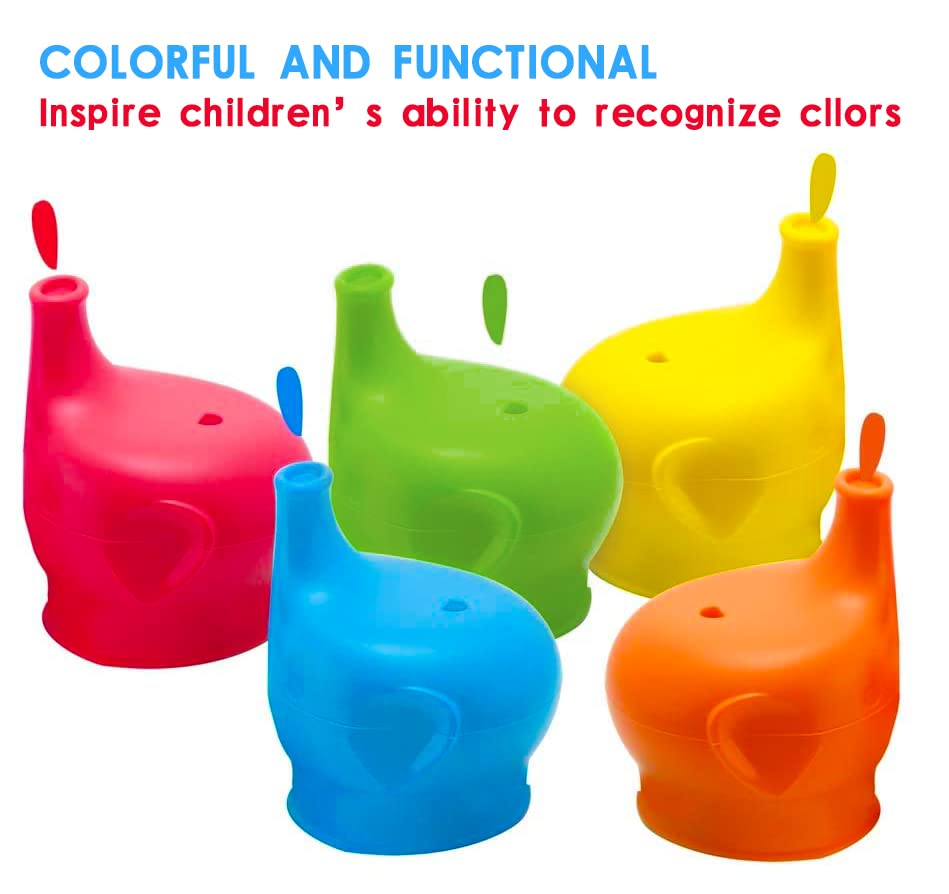 Yagote red lid with other colors highlighting color selection for kids