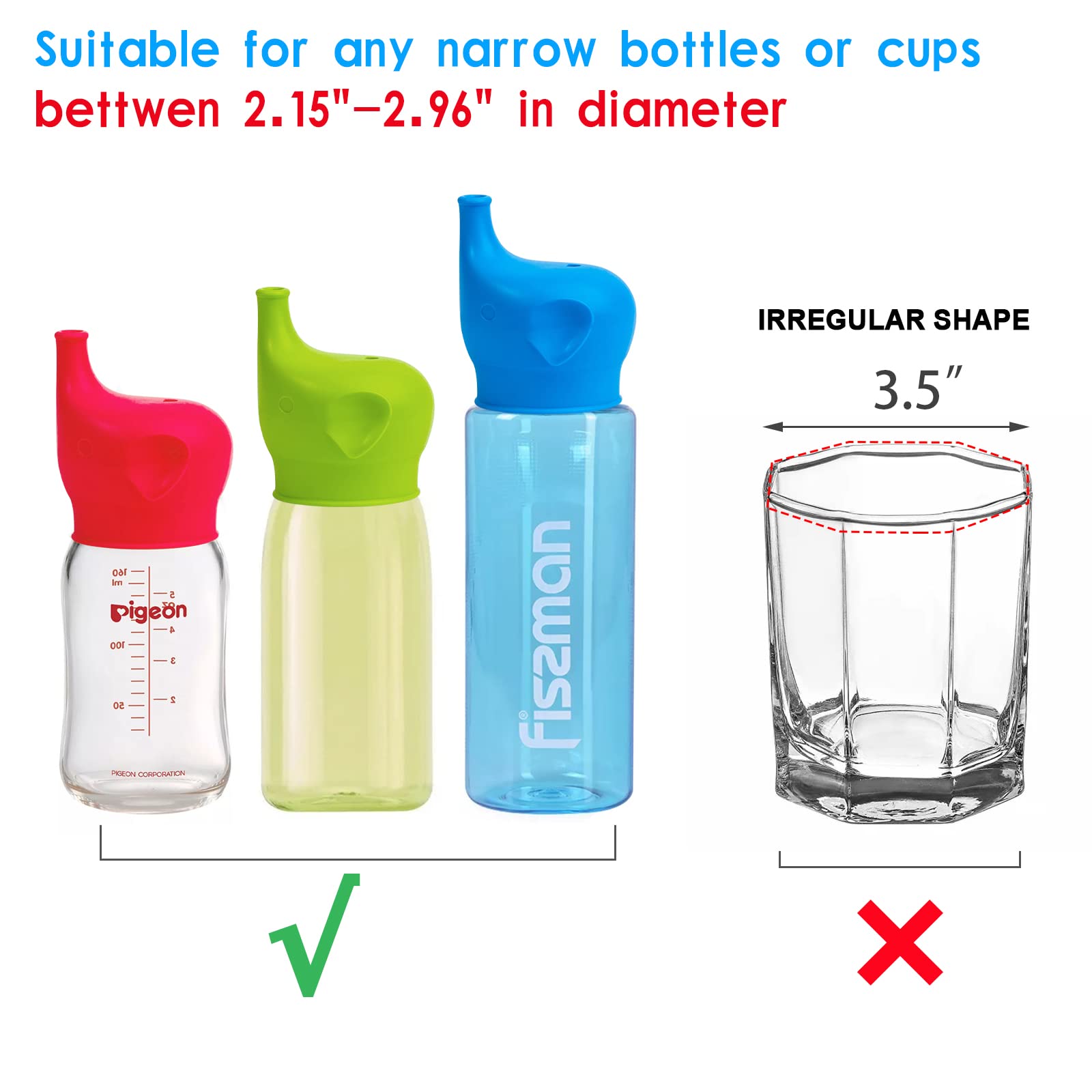 Yagote lid demonstrates stretch-fit compatibility across cup sizes