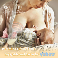 yahaa colostrum collector with spill-free valve keeps milk contained during use