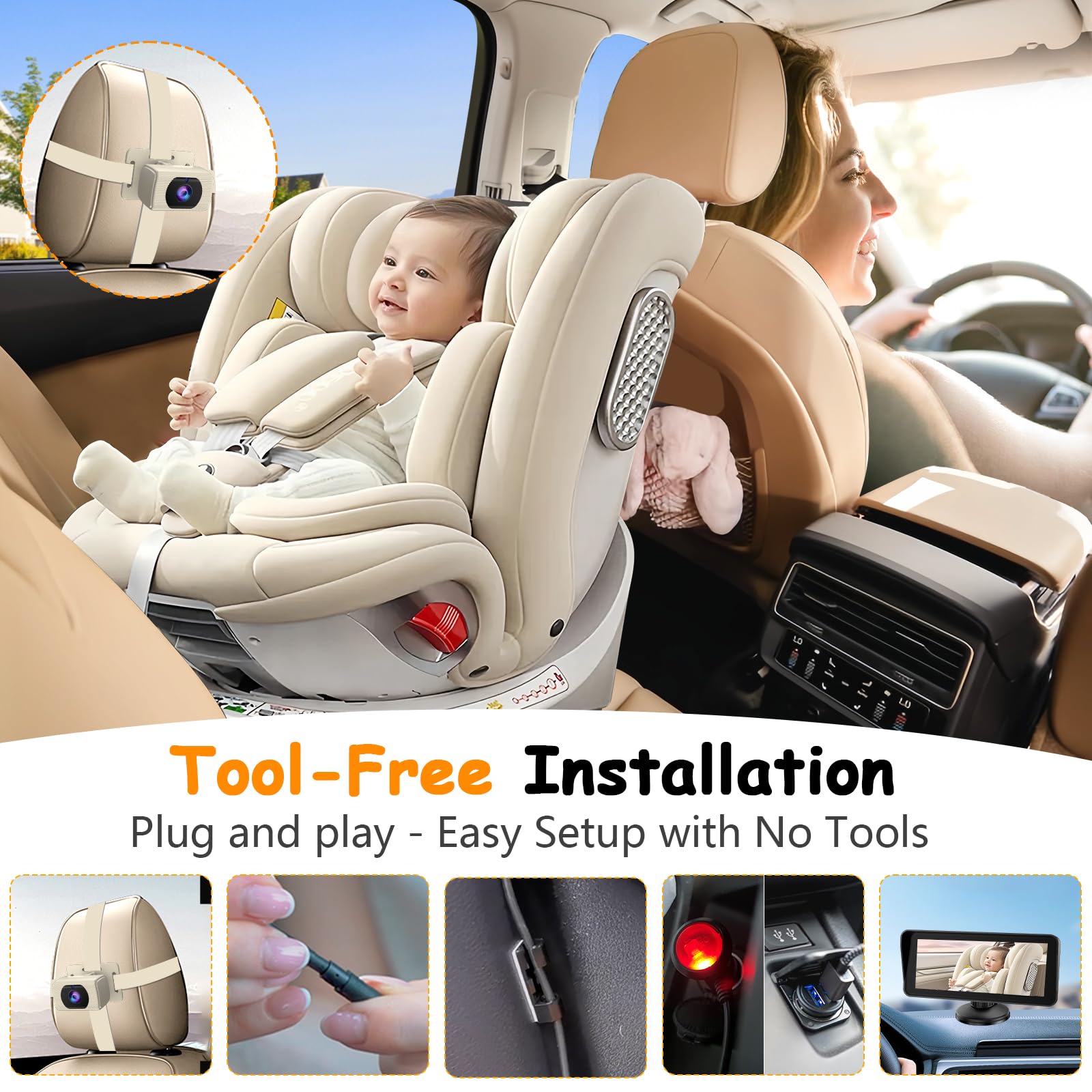 Yakry 2Kids plug-and-play installation enables quick setup without tools