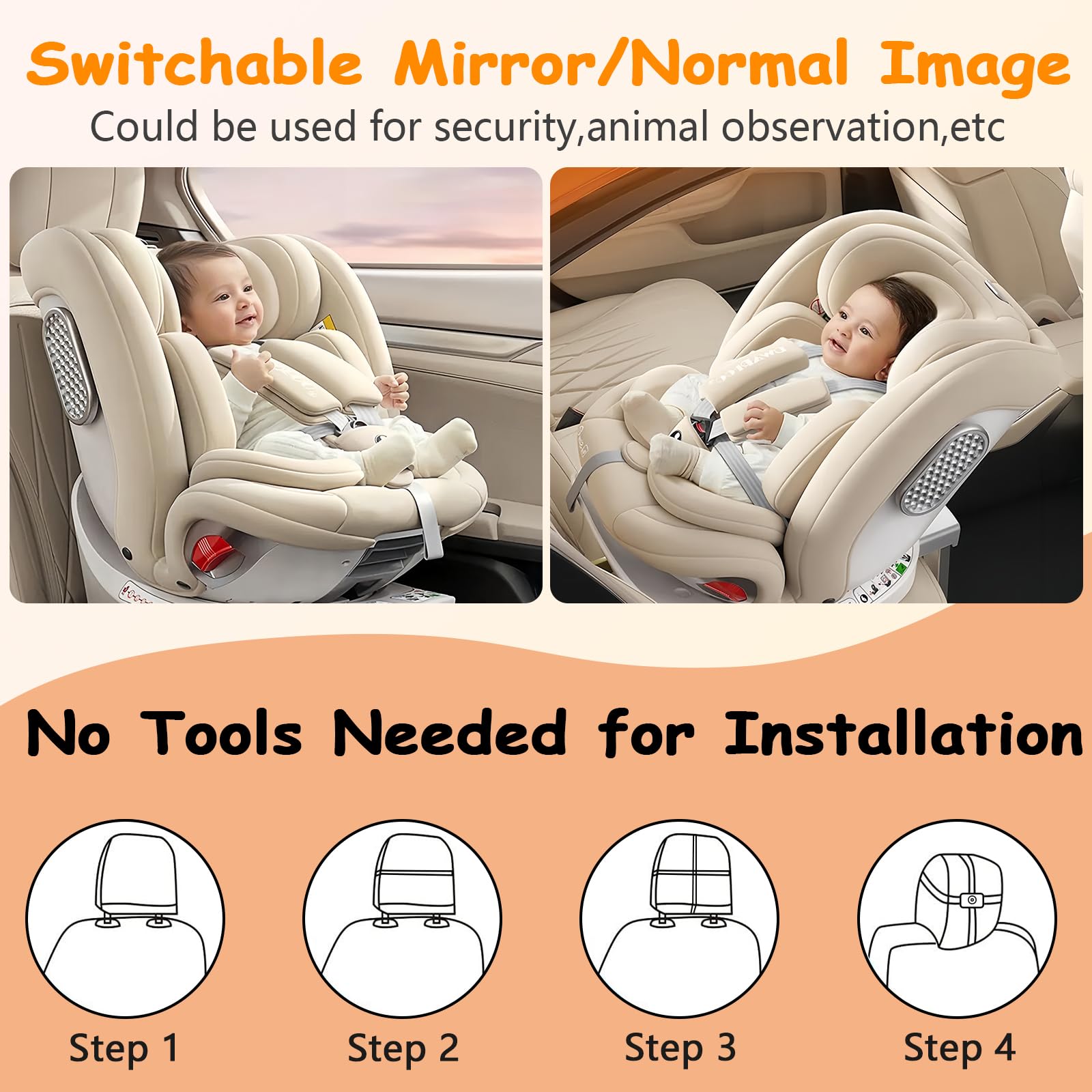 Yakry 2Kids upgraded suction cups keep the display firmly mounted