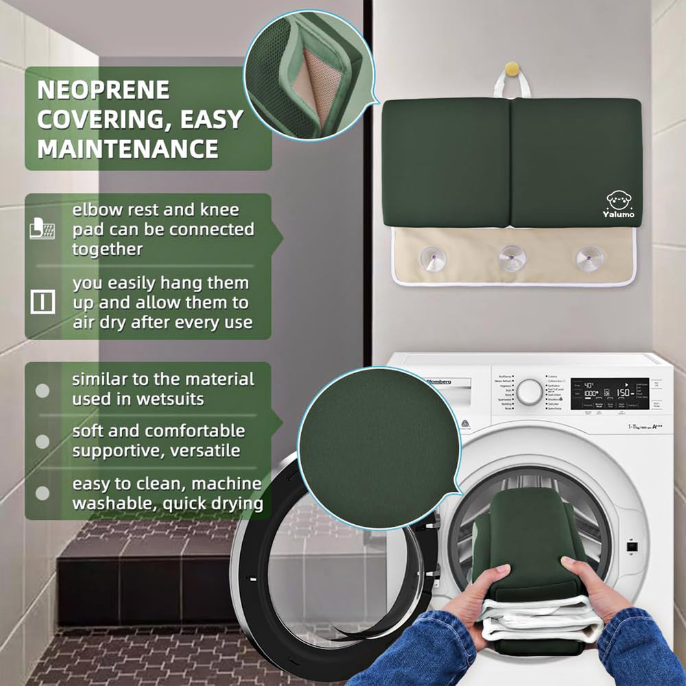Yalumo neoprene fabric dries quickly for easy cleaning.