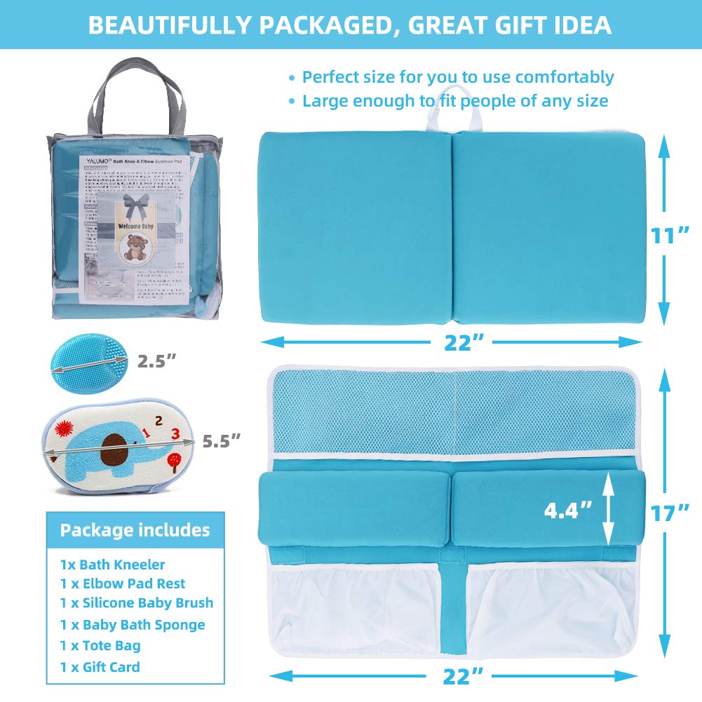 Yalumo tote bag packaging shows gift-ready storage for bath time