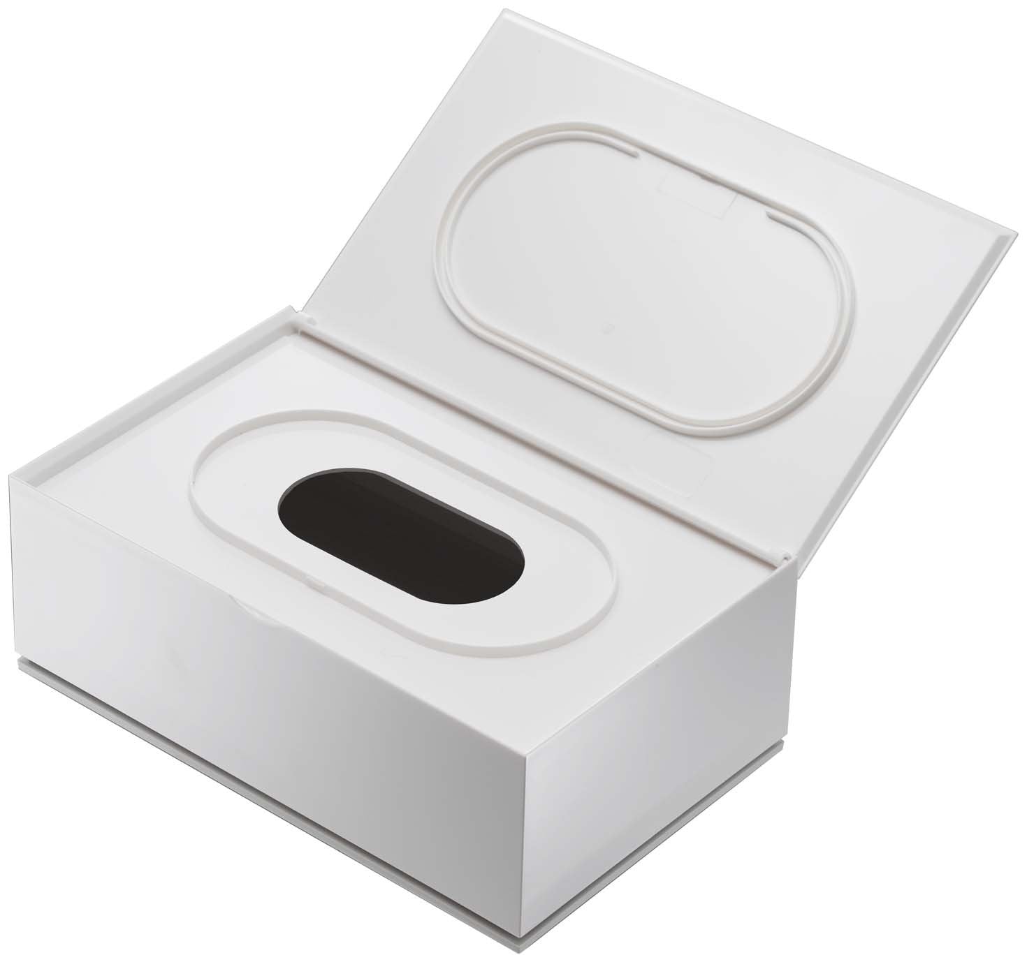 Yamazaki Veil White 7862 sleek body view highlights space-saving design