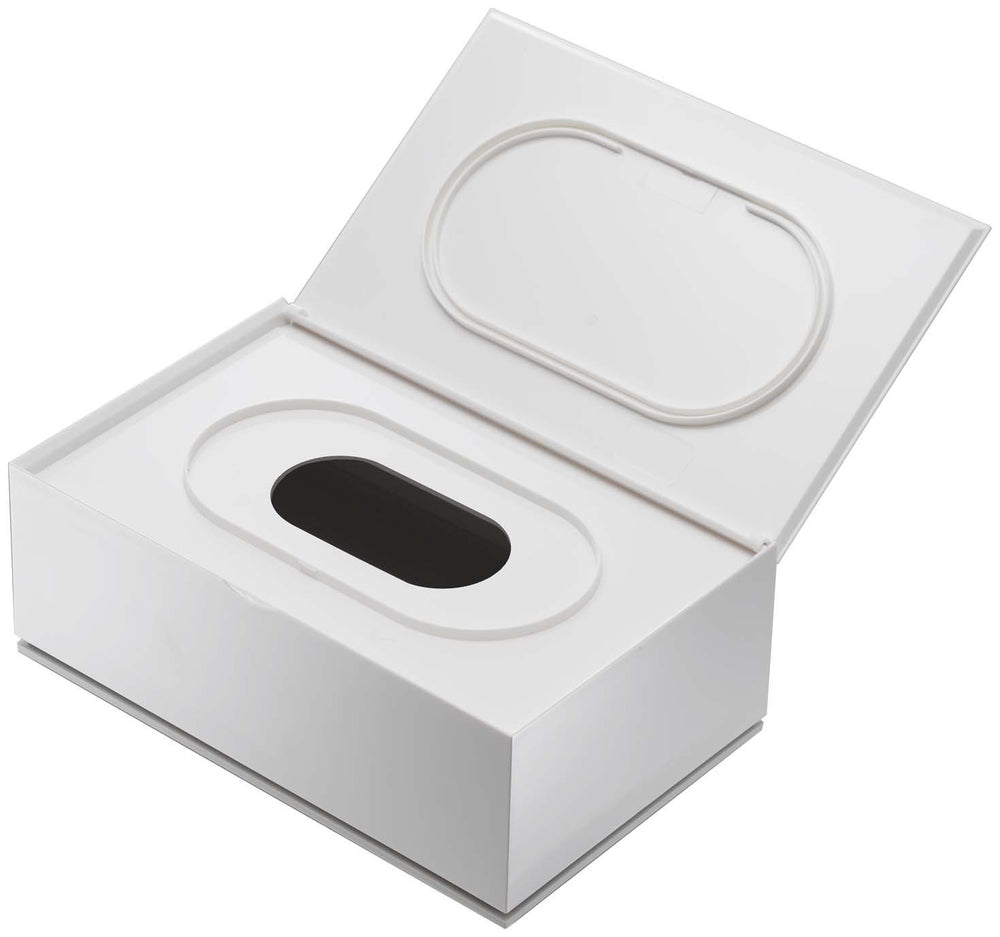 Yamazaki Veil White 7862 sleek body view highlights space-saving design